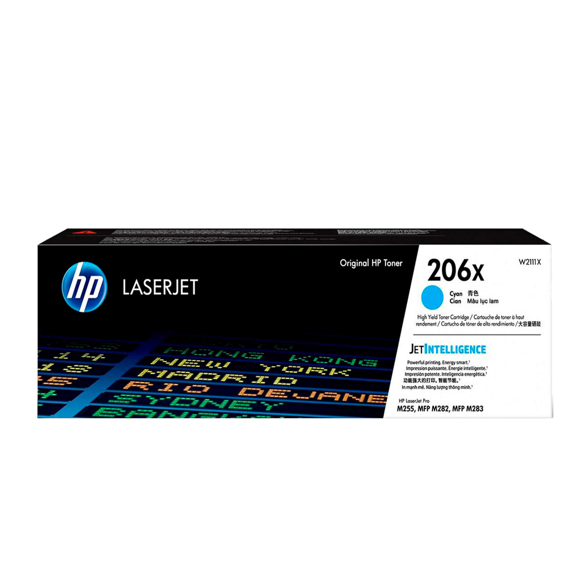 TONER HP W2111X 206X L.J M255WD CYAN 2.450 PAGINAS