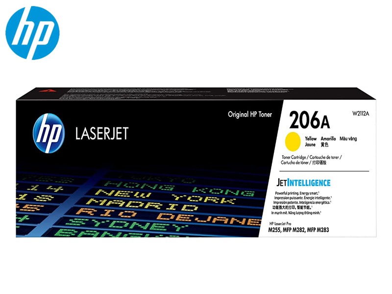 TONER HP 206A W2112A YELLOW 1,250 PAGINAS