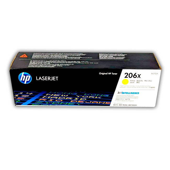 TONER HP W2112X 206X L.J M255WD YELLOW 2.450 PAGINAS