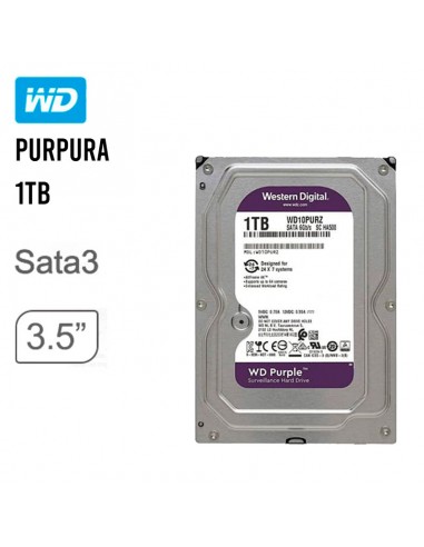 DISCO DURO 3.5 1TB WD PURPLE 64MB Vigilancia