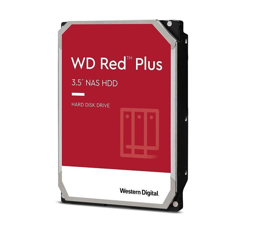 Disco duro interno Wester Digital de 12TB 3.5" para NAS Red Plus | WD120EFBX