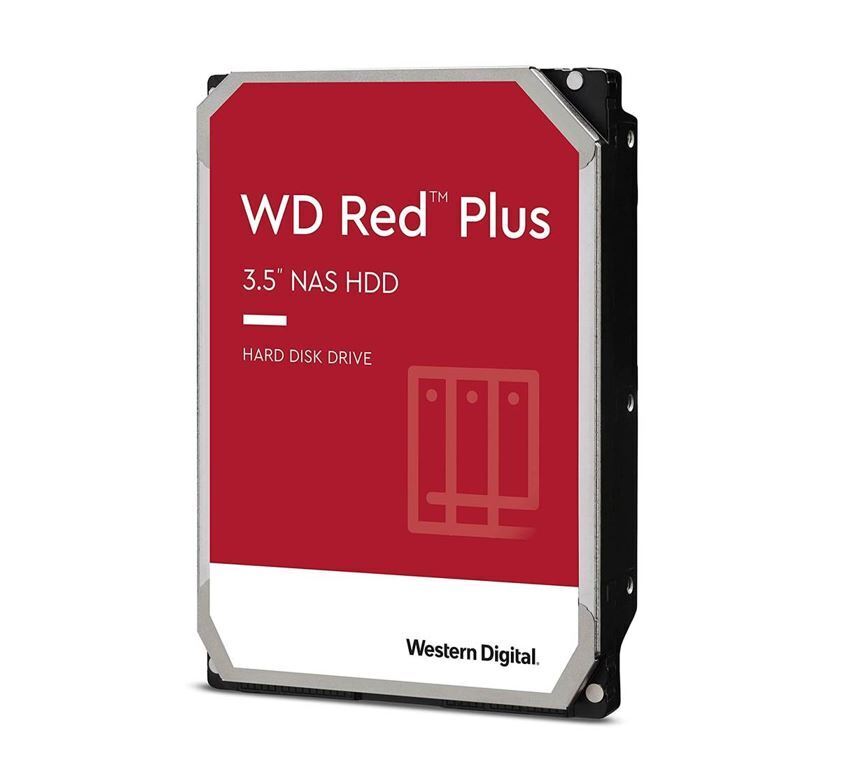 Western Digital WD Red Plus NAS Hard Drive - Hard drive - Internal hard drive