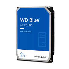 disco duro western digital blue wd20ezbx, 2tb, sata 6gb/s, 3.5 7200rpm, cache 256mb[