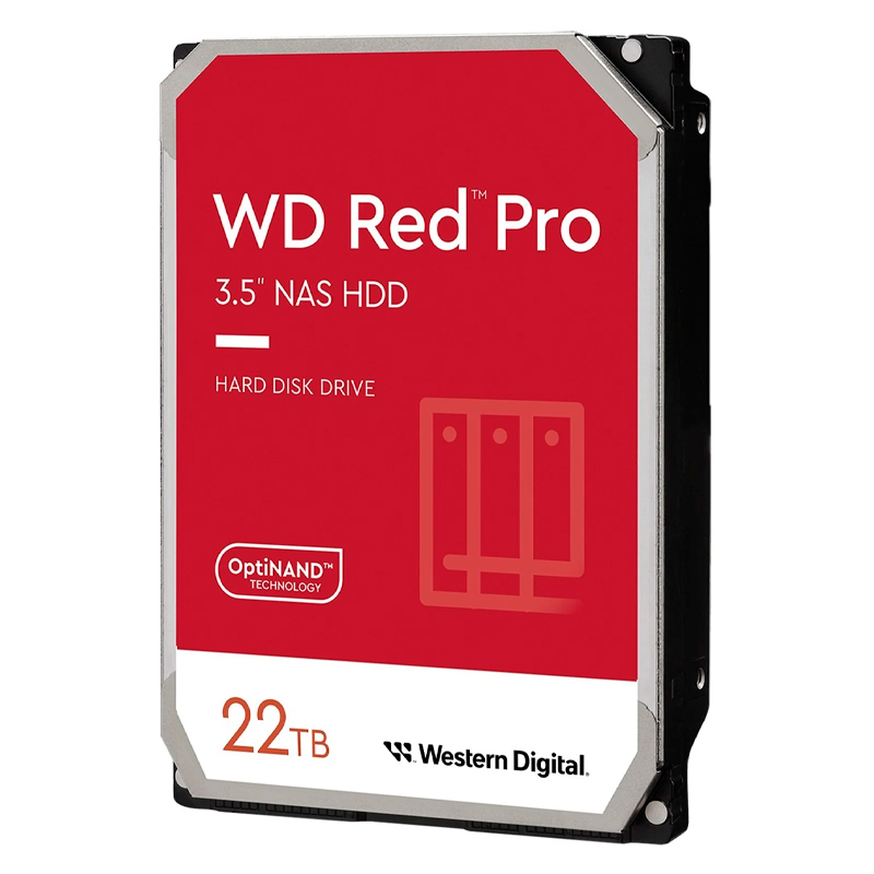 Disco duro interno Wester Digital de 22TB 3.5" para NAS Red Pro | WD221KFGX