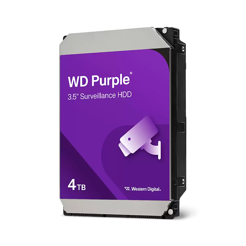 WD44PURZ -DISCO DURO 4TB, WD PURPLE 3.5" SURVEILLANCE HARD DRIVE - SATA
