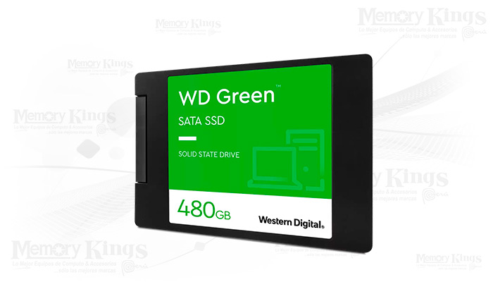UNIDAD SSD S3 480GB WD Green