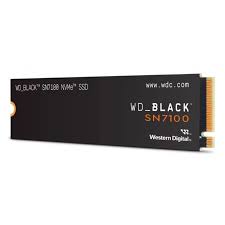 UNIDAD SSD M.2 PCIe 1TB WD BLACK SN7100 G4