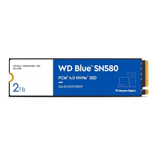 UNIDAD SSD M.2 PCIe 2TB WD BLUE SN580