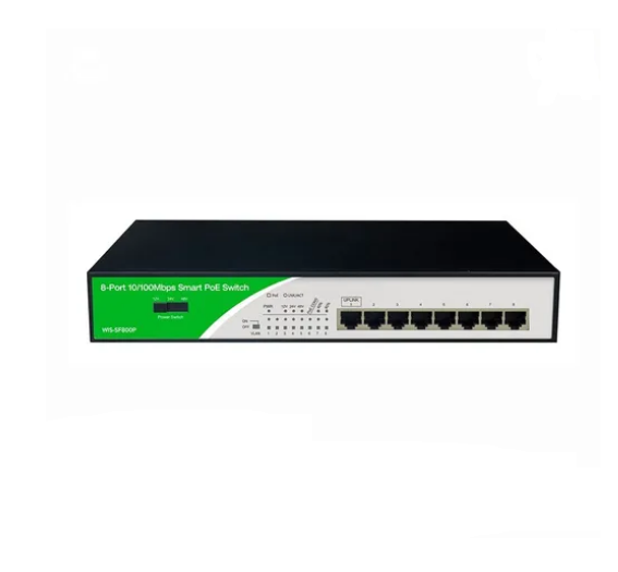 8-PORT 10/100MBPS SMART POE SWITCH