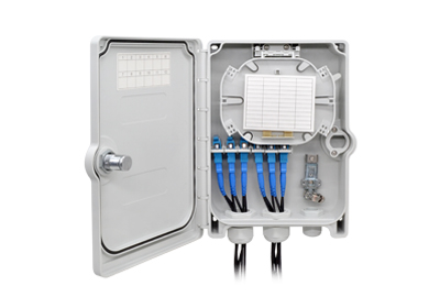 CAJA DE PARED INT/EXT IP65, SOPORTA 06 ACOPLADORES SC DUPLEX/LC QUAD. CODIGO WP06U1 -NEXCONEC