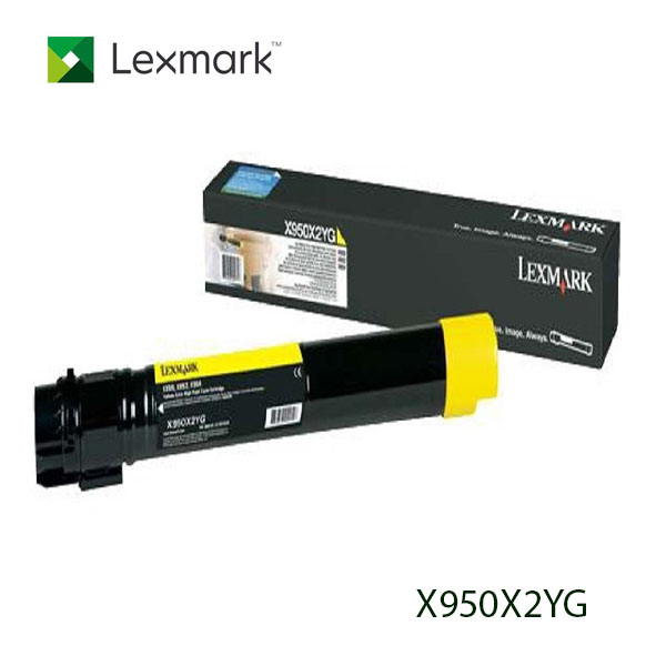 Toner Lexmark X950X2YG Yellow x950, x952, x954 22k.