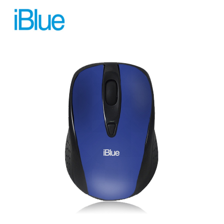 MOUSE IBLUE OPTICAL WIRELESS SOLID USB XMK-252 BLUE (PN XMK-252-BL)