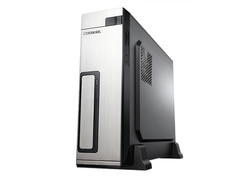 CASE MINI ANTRYX EXTREME XS-100  300W | NEGRO C/PLATA