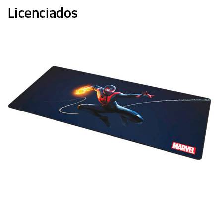 PAD MOUSE LICENCIADO XTECH GAMING SPIDERMAN MILES MORALES XL 90X42CM BLACK (XTA-M190SM)