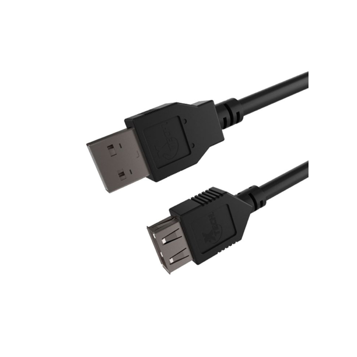 CABLE XTECH XTC-305 USB 2.0 A-MACHO A HEMBRA A 3M 30 AWG EXTENSOR