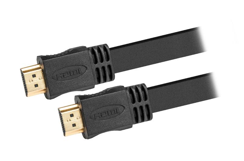 CABLE XTECH XTC-406 HDMI PLANO CON CONECTOR MACHO A MACHO 1.8 M