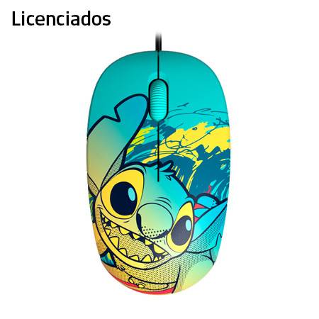 MOUSE LICENCIADO XTECH STITCH USB 1200 DPI LIGERO 68GR BLUE (XTM-D406ST-BL)