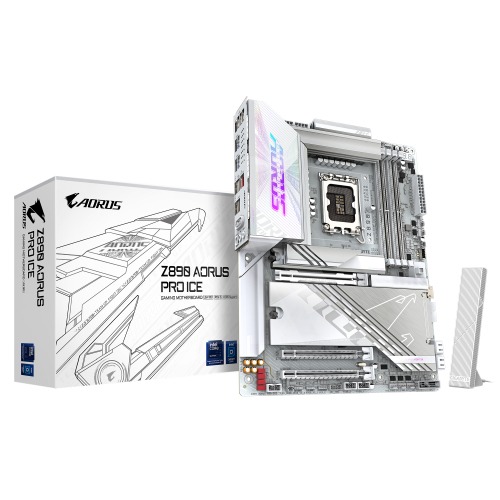 LGA 1851 INTEL GIGABYTE Z890 AORUS PRO ICE DDR5 PCIE 5.0
