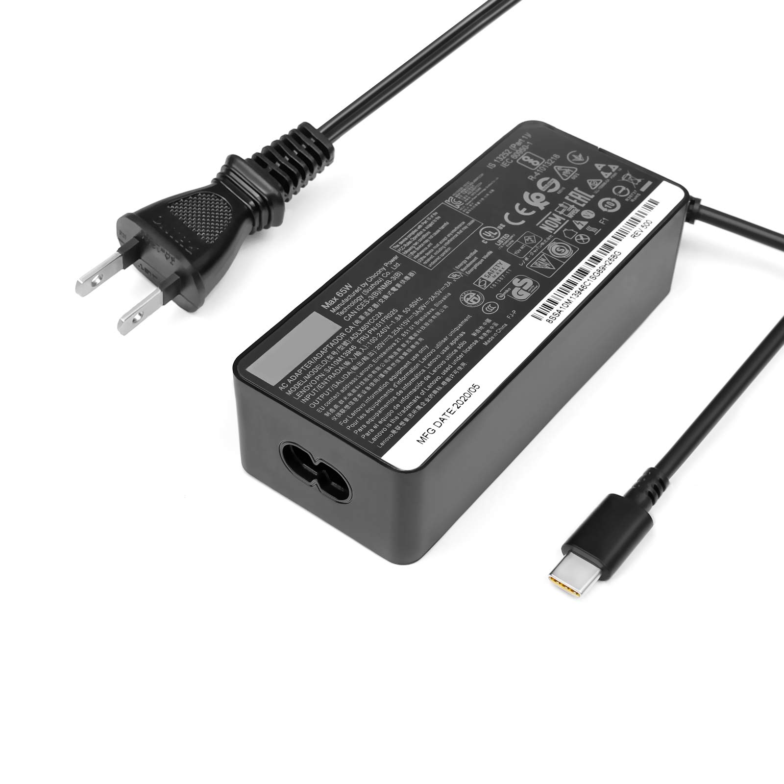 CARGADOR PARA LAPTOP LENOVO L480