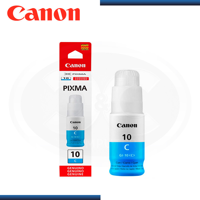 BOTELLA DE TINTA CANON GI-10C CYAN