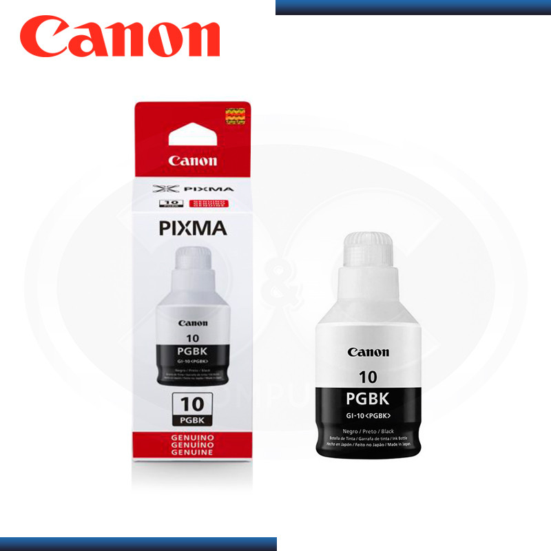 BOTELLA DE TINTA CANON GI-10PGBK NEGRO