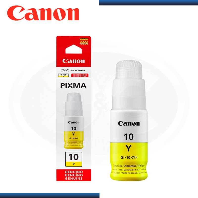 BOTELLA DE TINTA CANON GI-10Y AMARILLO