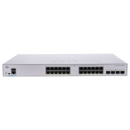 SWITCH CISCO BUSINESS MODELO CBS350 CON 24 PUERTOS 1GBPS Y 4 PUERTOS 10G SFP+. C�DIGO: CBS350-24T-4X-NA