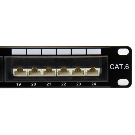 Patch Panel de 24 puertos Dixon RJ-45 Categoria 6