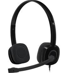 AUDIFONO C/MICROF. LOGITECH H151 STEREO BLACK (981-000587)