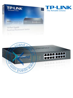 TP-Link TL-SG1016D 16-Port Gigabit Switch - Conmutador - sin gestionar