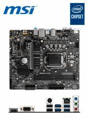 MB MSI B560M-A PRO, LGA1200, INTEL B560, 2DDR4, USB, VGA, HDMI, M.2, mATX