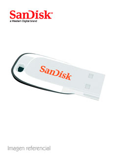 USB SANDISK 16GB CRUZER WHITE