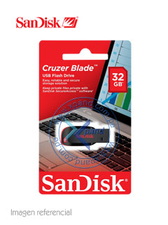 USB SANDISK 32GB CRUZER BLADE 