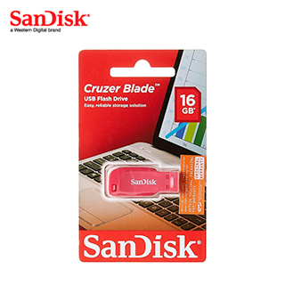  USB SANDISK 16GB CRUZER PINK