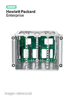 HPE Box1/2 Cage/Backplane Kit - Caja de unidades para almacenamiento - 2.5\"