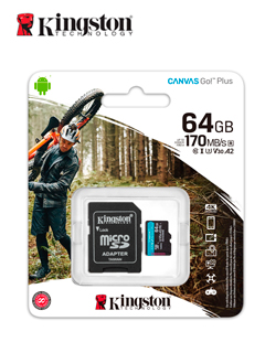 MICROSDXC CANVAS GOPLUS 64GB 