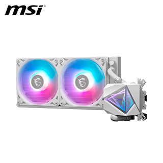 COOLER MSI MAG CLQD I240 WHITE
