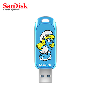 USB SANDISK SMURFS 256GB 3.2