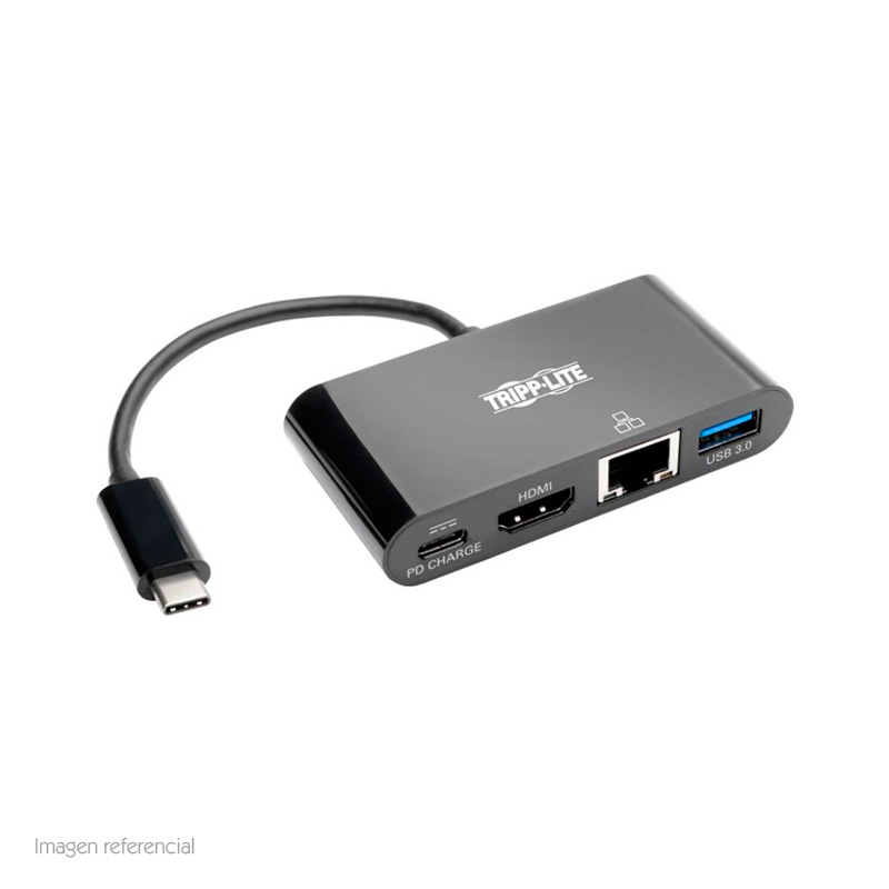ADAPT USB-C A HDMI,RJ45,USB 3