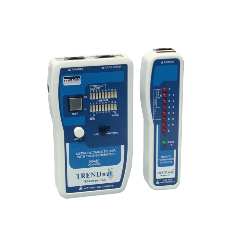TRENDnet TC-NT2. Testeador de Cables de Red (TP & Coax)