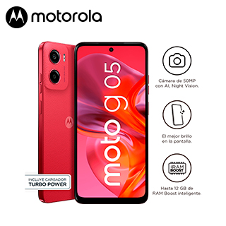 SMARTPH MOTO G05 4GB 64GB ROJO