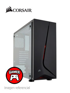 CASE CORSAIR CARBIDE SPEC-05 SIN FUENTE PANEL ACRILICO LED RED USB3.0