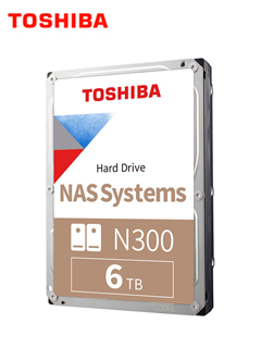 HD TOSHIBA N300 6TB NAS 3.5