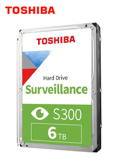 HD TOSHIBA S300 6TB SURV.