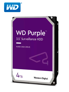 HD WD PURPLE 4TB SATA 256MB