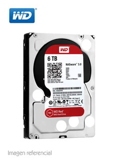 DISCO DURO 3.5 6TB WD Red NAS 256MB