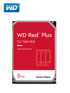DISCO DURO 3.5 6TB WD Red Plus NAS 128MB