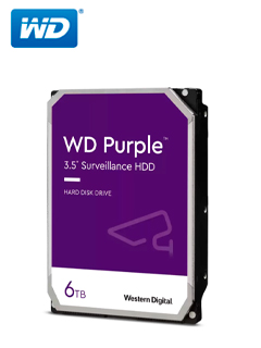 HD WD PURPLE 6TB SATA 256MB