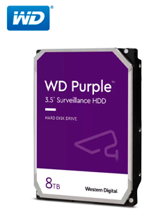 HD WD PURPLE 8TB SATA 256MB