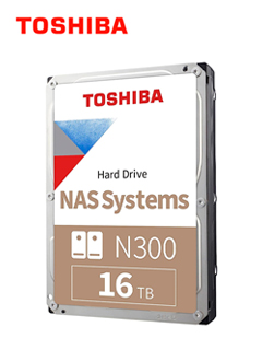 HD TOSHIBA N300 16TB NAS 3.5